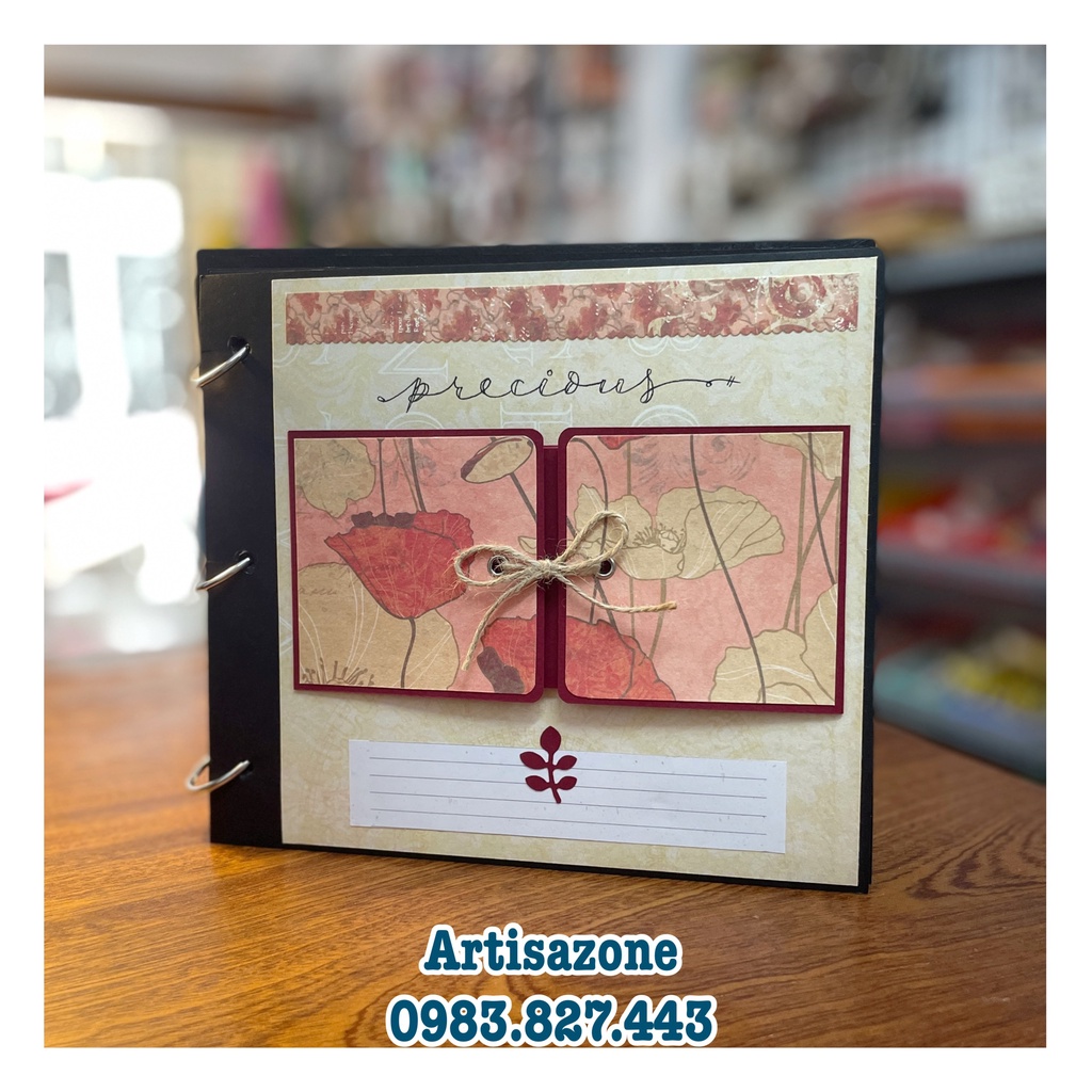 Album ảnh dán - Scrapbook handmade