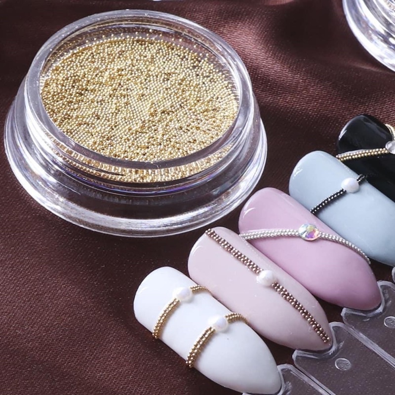 Bi tròn siêu mini 0,4mm đính móng tay