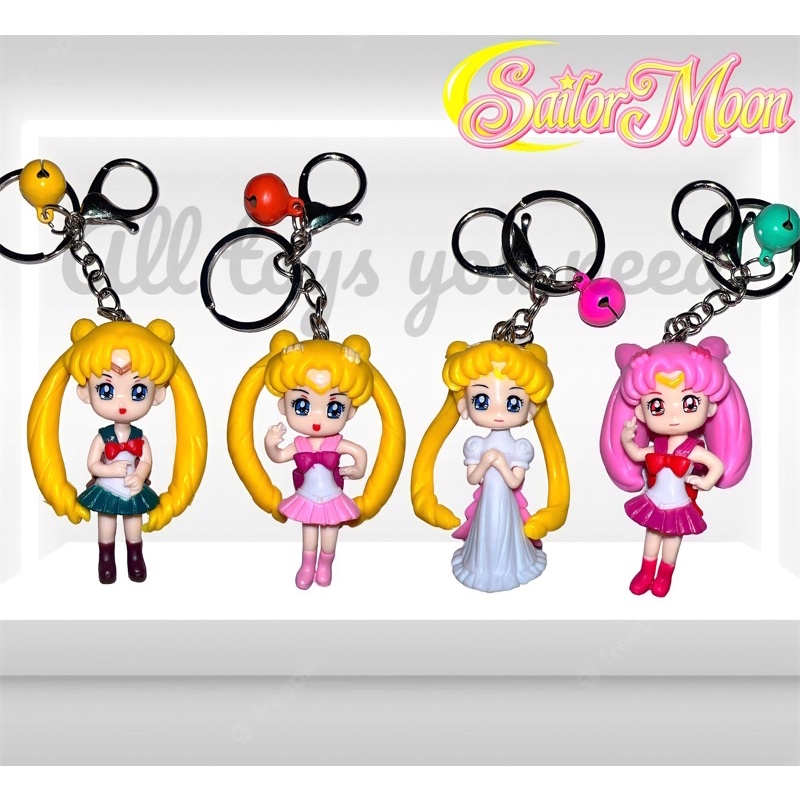 Móc khoá Sailor Moon siêu dễ thương / Móc khoá thuỷ thủ mặt trăng / Móc khoá Tsukino Usagi / Móc kho