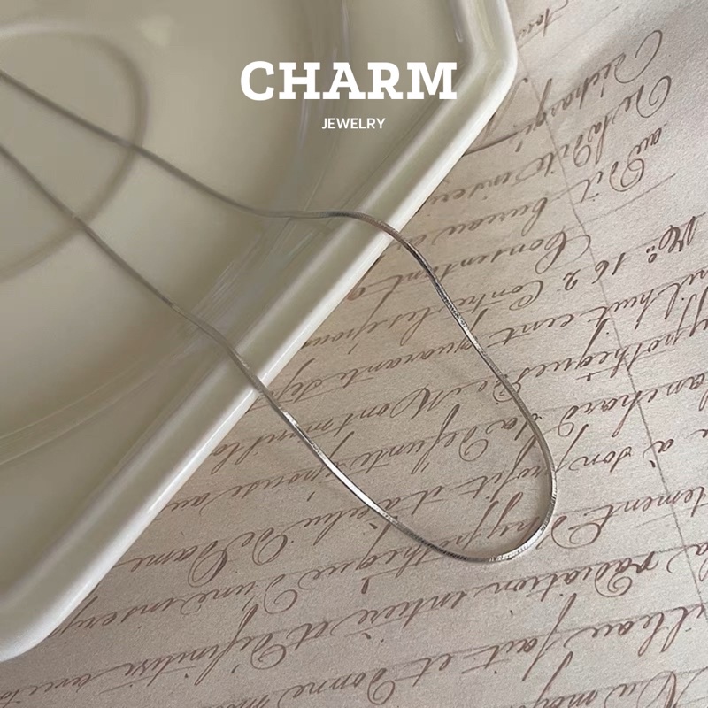 Dây Chuyền Sterling Đơn Giản