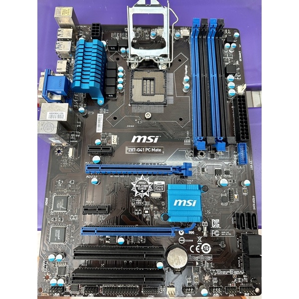 Main MSI Z87 g41-pc mate 4khe ram full chặn