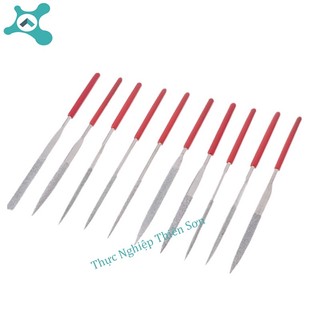 Bộ Dũa Kim Cương 10 món 140 x 3mm