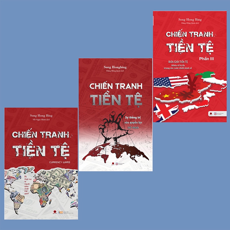 Sách - Bộ 5 cuốn Chiến tranh tiền tệ (tập 1 + 2 + 3 + 4 +5) - Lẻ tùy chọn
