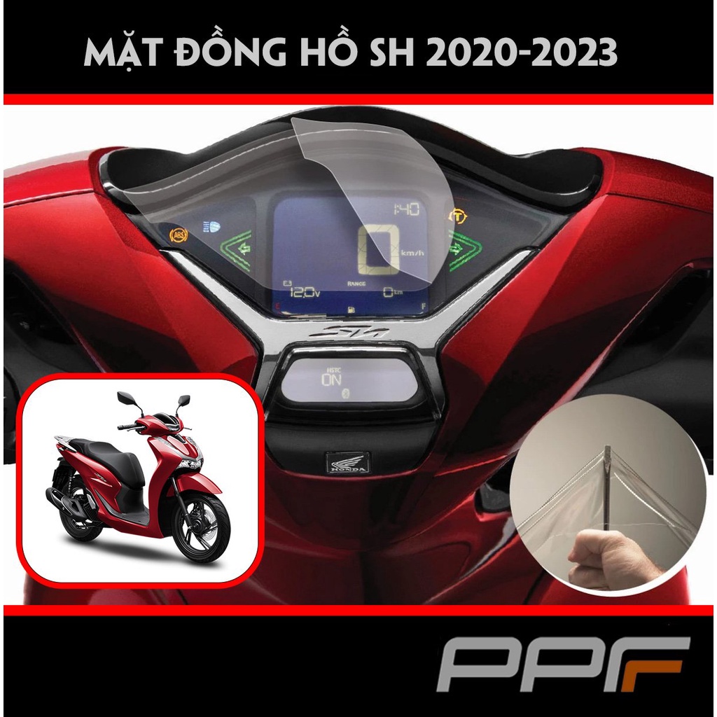 Miếng Dán PPF bảo vệ mặt đồng hồ xe SH 2020-2023