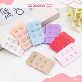 Móc nối rộng áo ngực 2,3 móc cao cấp bằng thép chống gỉ GUDLOOK 062
