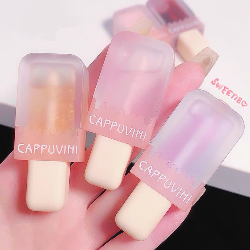 Son kem bóng CAPPUVINI que kem mềm môi căng mọng Ice Cream Lip Cream CAPU67