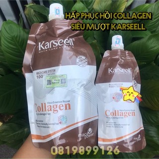 KEM HẤP DƯỠNG TÓC VÀ PHỤC HỒI TÓC BẰNG COLLAGEN KARSEELL ( có size du lịch )