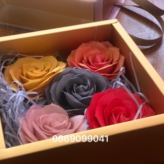 Bông Hồng Cài Áo Handmade