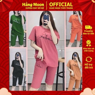 Đồ bộ nữ bộ mặc nhà nữ bigsize set bộ nữ MoonShop QL11 LỮNG CHỮ KÍ