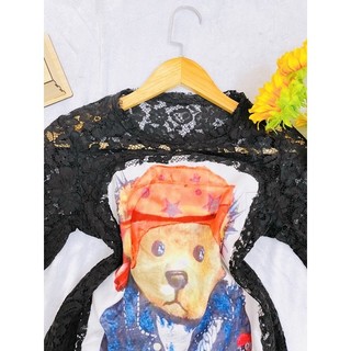 Đầm Ren Dáng Suông Gấu, 2hand