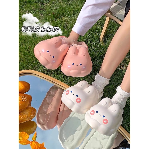 Dép lông thỏ chính hãng xixitiao