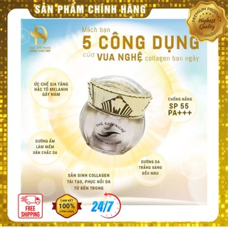 Vua nám nghệ Collagen ban ngày - Mờ Nám, Tàn Nhang, Đồi mồ, Dưỡng ẩm, Trắng Da