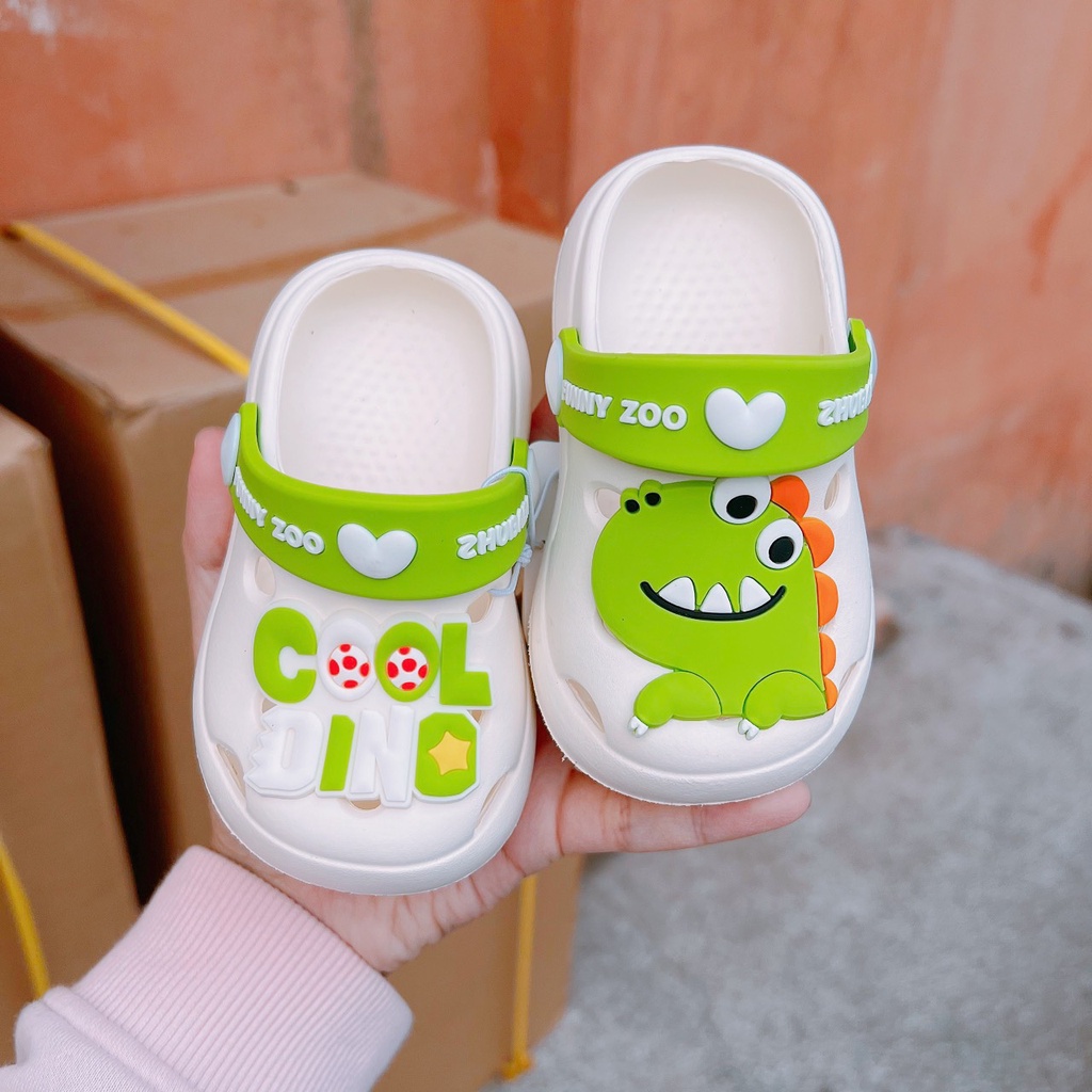 Dép cho bé ZHUBABA, dép cross cho trai bé gái siêu nhẹ chống trơn trượt