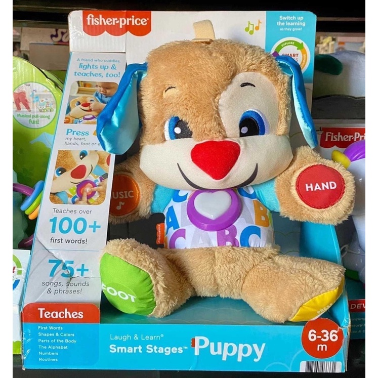 Gấu Bông Thông Minh Fisher Price Laugh & Learn Smart Stages Puppy Mỹ