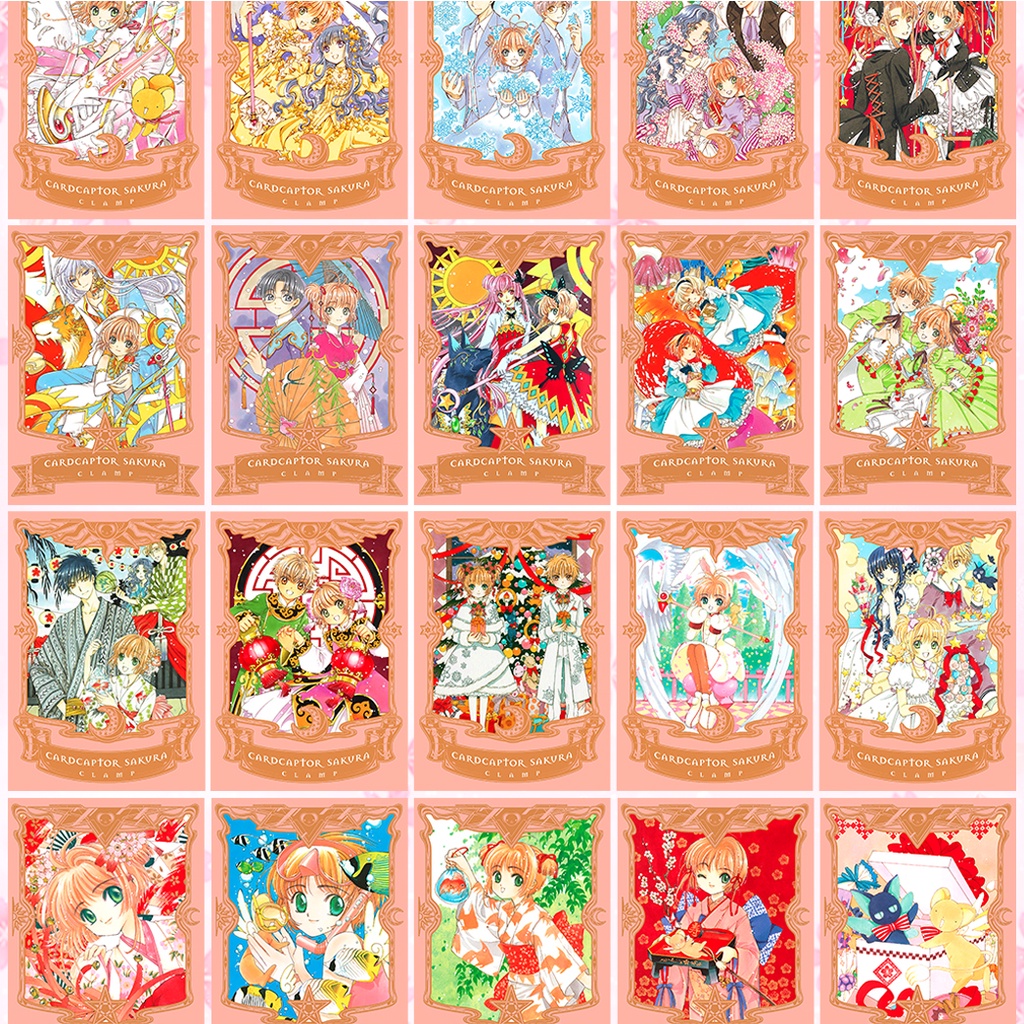 Postcard SAKURA THỦ LĨNH THẺ BÀI xinh xắn nhiều mẫu - CARDCAPTOR SAKURA - Postcard anime manga xinh đẹp