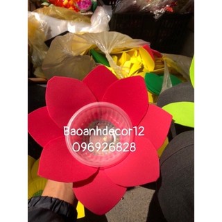Đèn hoa đăng xốp đủ màu