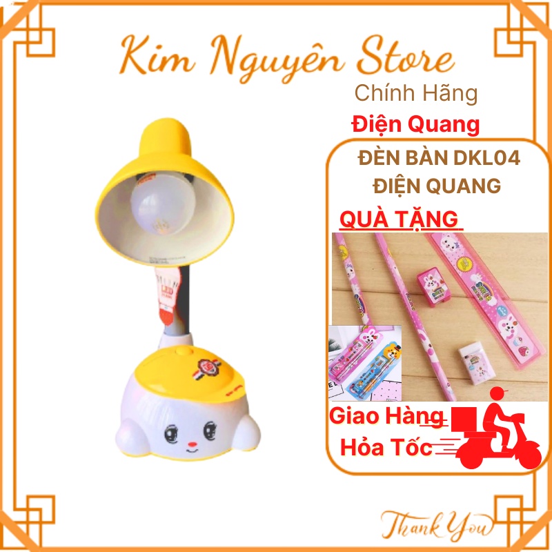 Đèn Bàn Học Sinh Điện Quang, Dkl04 Kiểu Trẻ Em, Đèn Học Chống Cận