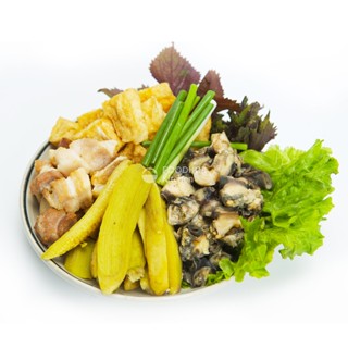 Set Ốc Chuối Đậu Ba Chỉ VITOT Món Ngon Tiện Lợi