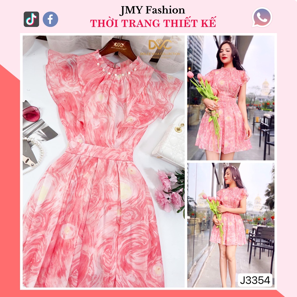 jum voan hồng tay cánh tiên nữ tính