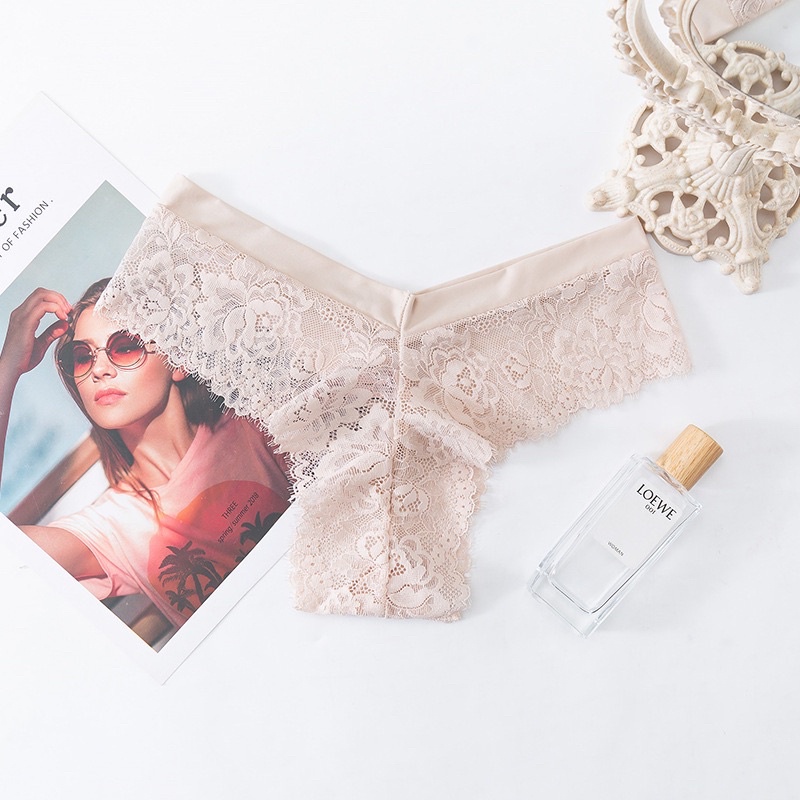 Quần Lót Nữ Lọt Khe Ren Sexy Cạp Chéo Gợi Cảm Ôm Dáng Tạo Đường Cong Quyến Rũ  mã 8047