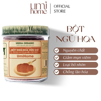 Hạt Ngũ Hoa đắp mặt hữu cơ UMIHOME nguyên chất 135G