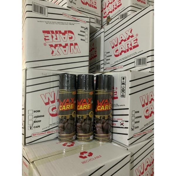 Chai xịt bóng đánh gỗ và nội thất xe hơi WAX CARE 3T 500ml