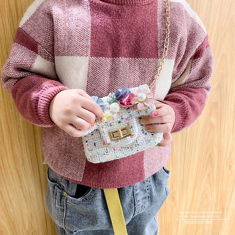 Bololo Túi Đeo Chéo Mini Dễ Thương Cho Bé Gái