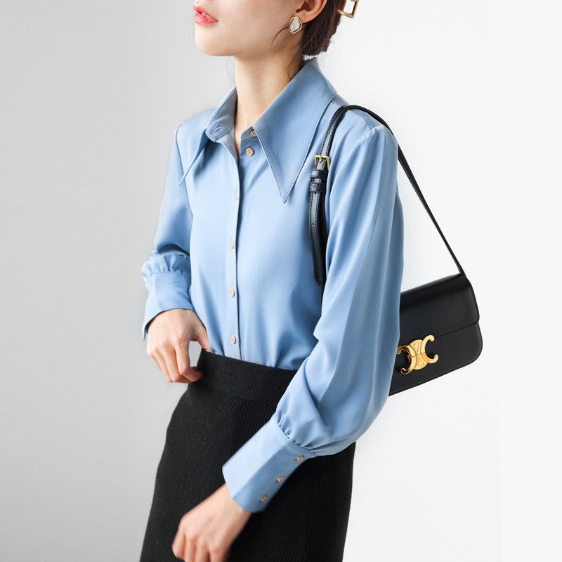 Áo sơ mi chất lụa