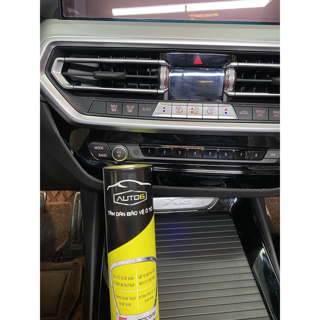 BMW 5 SERIES: Phim PPF dán bảo vệ nội thất ô tô - AUTO6 &lt;Made in Việt Nam&gt; chống xước, che phủ các vết xước cũ.