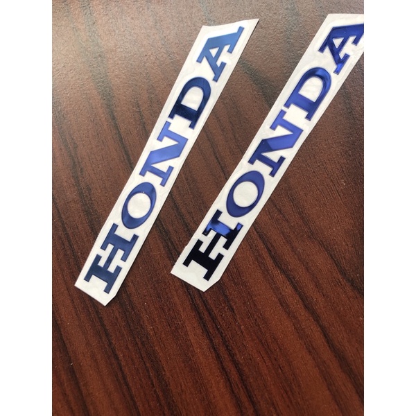 Logo Kẽm Chữ Honda Xanh