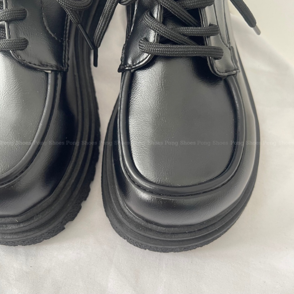 Giày Oxford Nữ PongShoes cổ thấp phong cách basic- FULL BOX - Mã 1536