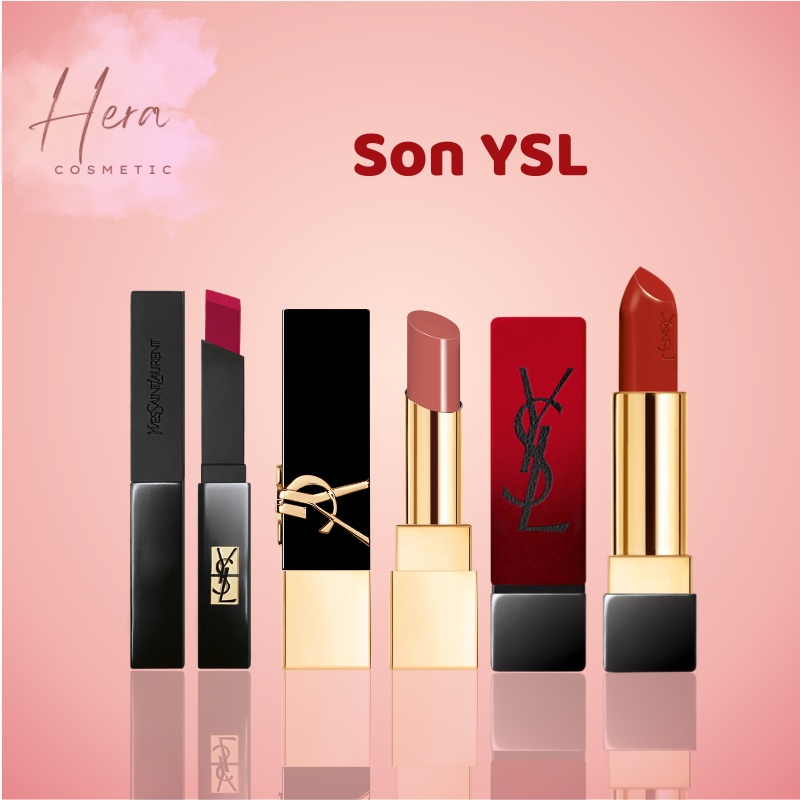 Son YSL Rouge Pur Couture The Slim, YSL Rouge Voluple Shine Full Size Chính Hãng