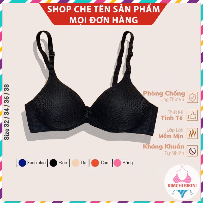 [Thanh Lý] Áo nót nữ đệm mỏng không gọng co dãn nội y KIMCHIBIKINI Áo Con nữ xuất nhật AL027