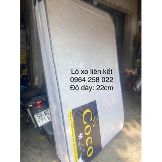 Nệm lò xo cao cấp cao 22cm, Bảo hành 5 năm- Freeship HCM