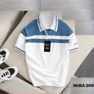 Áo thun nam cổ bẻ mẫu mới cao cấp áo phông AT 208