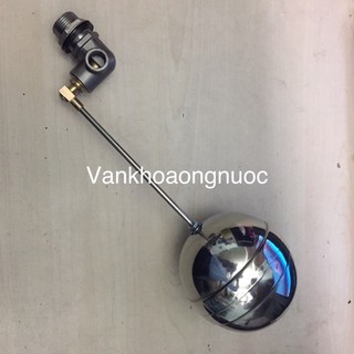 Van phao cơ ren 21/van phao cát inox 304 ren 21