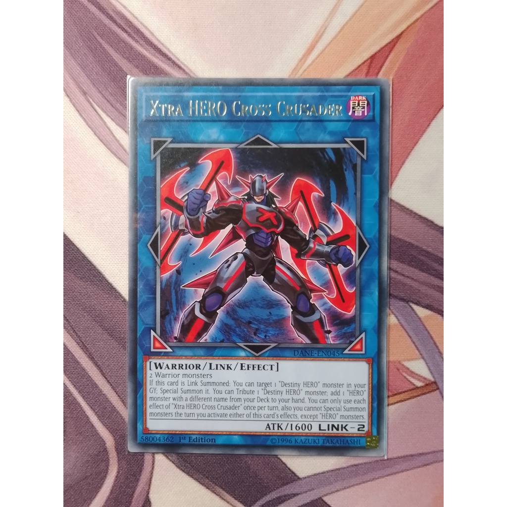 Thẻ Bài Yugioh: Xtra HERO Cross Crusader DANE-EN045