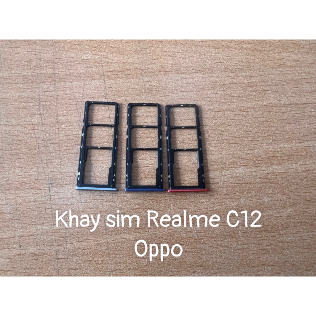 khay sim realme c12/c15 oppo,khay sim mới