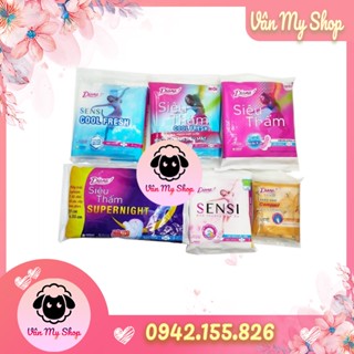 Băng vệ sinh Diana Sensi / Diana Siêu Thấm 2 miếng/gói