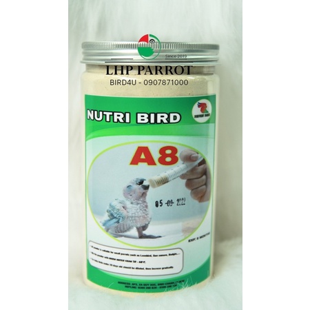 Bột A8 dinh dưỡng cho vẹt, bồ câu baby (date mới)