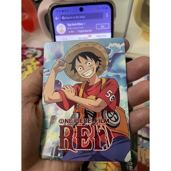 Thẻ Card One Piece Film Red CGV