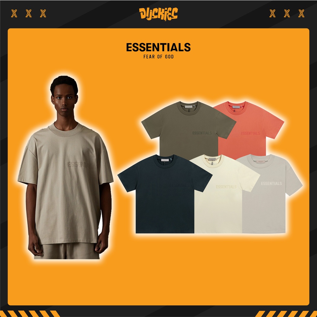 🐥 - Áo Tee FOG Fear of God ESSENTIALS SS22, Áo Thun FOG ESSENTIALS Oversize cotton cao cấp - Duckies