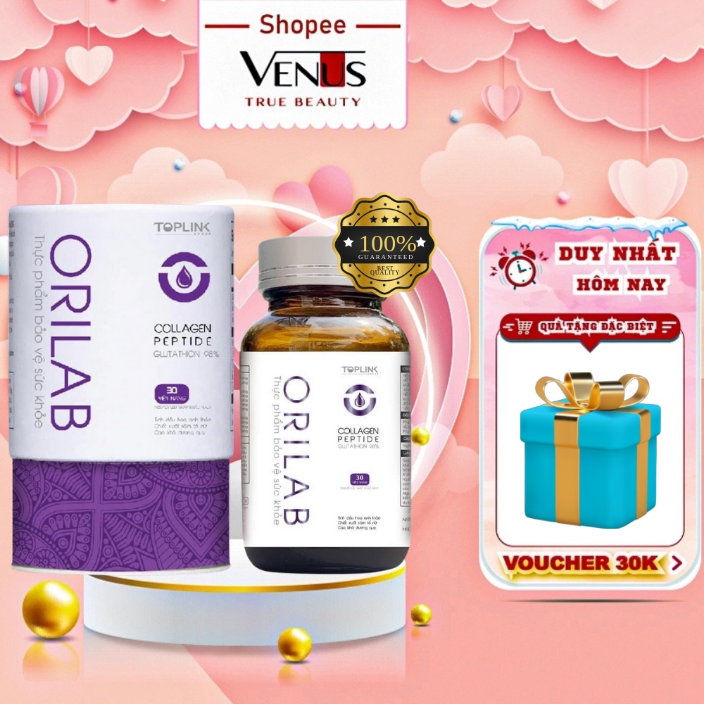 Viên Uống Nội Tiết Tố Nữ ORILAB, Cân Bằng Nội Tiết, Tăng Cường Sinh Lý & Giảm Stress - Lọ 30 viên [ CHÍNH - HÃNG ]
