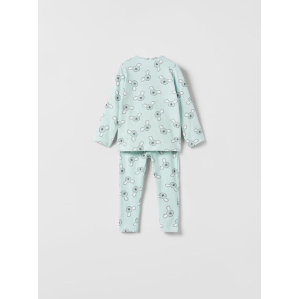 Set bộ pyjama cho bé Zara auth vợt sale