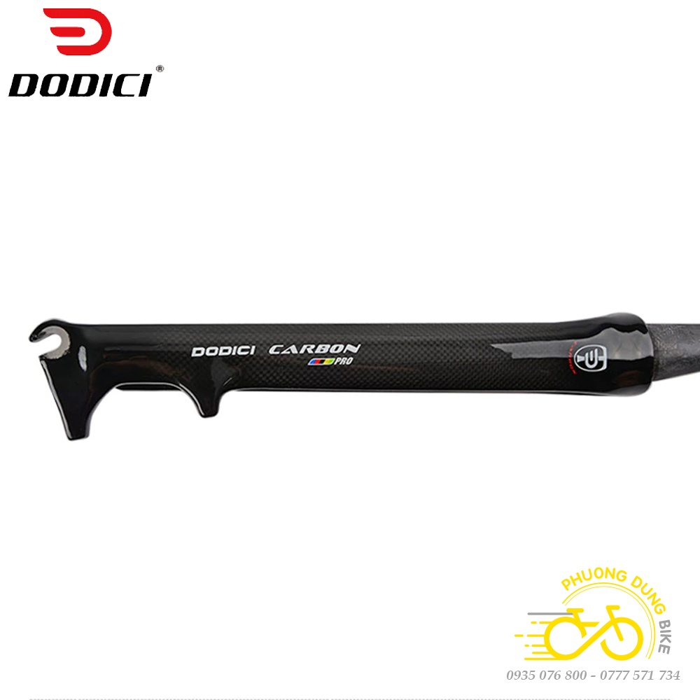Phuộc  xe đạp đua Carbon T800 DODICI 700C - Phanh Đĩa