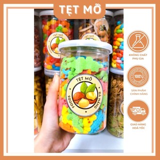 Kẹo dẻo cá sấu hương trái cây, lon pet 350g thơm ngon tẹt mỡ