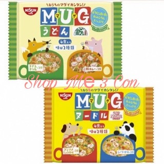 Mì MUG Nhật cho bé (1 bịch 4 gói nhỏ)