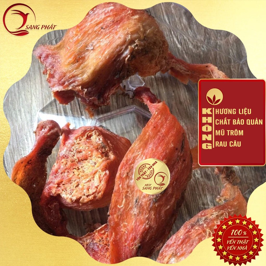 Buôn Bán chạy- 1 Tổ huyết yến sào thô nguyên chất thượng hạng (9-11gr/tổ) - Yến sạch Sang Phát