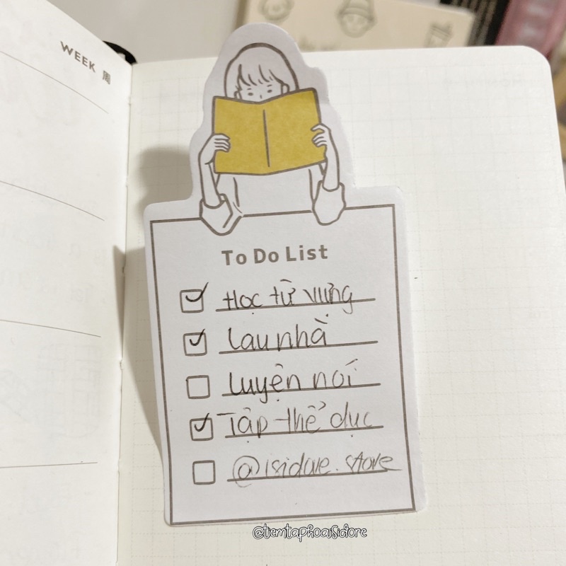 Giấy ghi chú lên kế hoạch STICKY MEMO