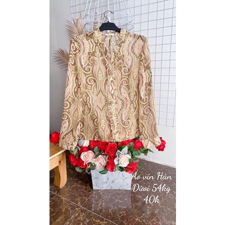 Áo vin dài tay kiểu